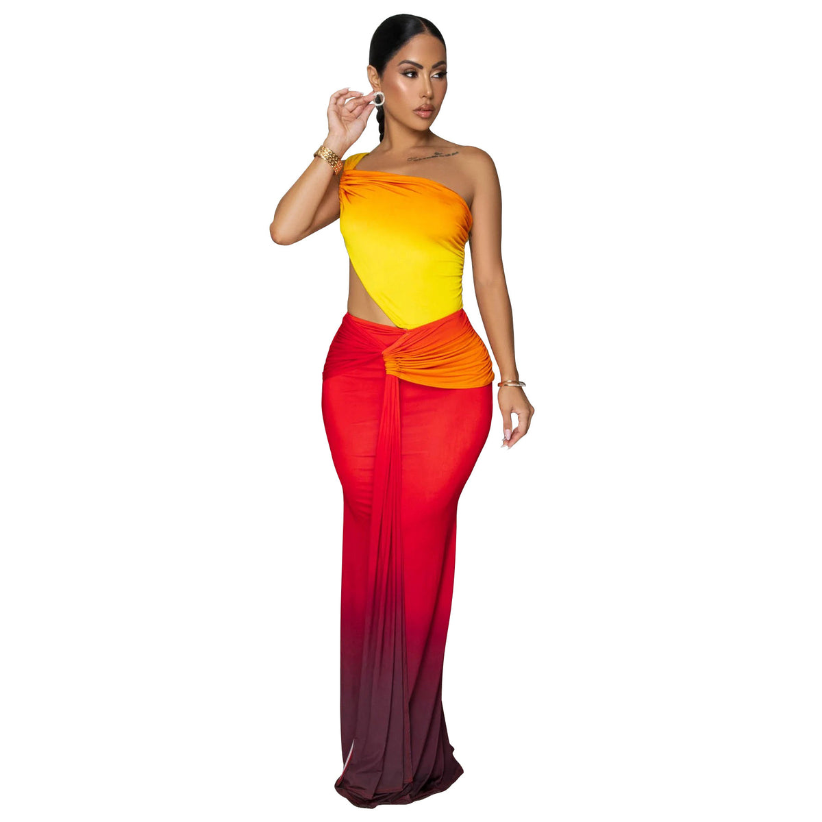 Dorcie Cut Out Maxi Dress